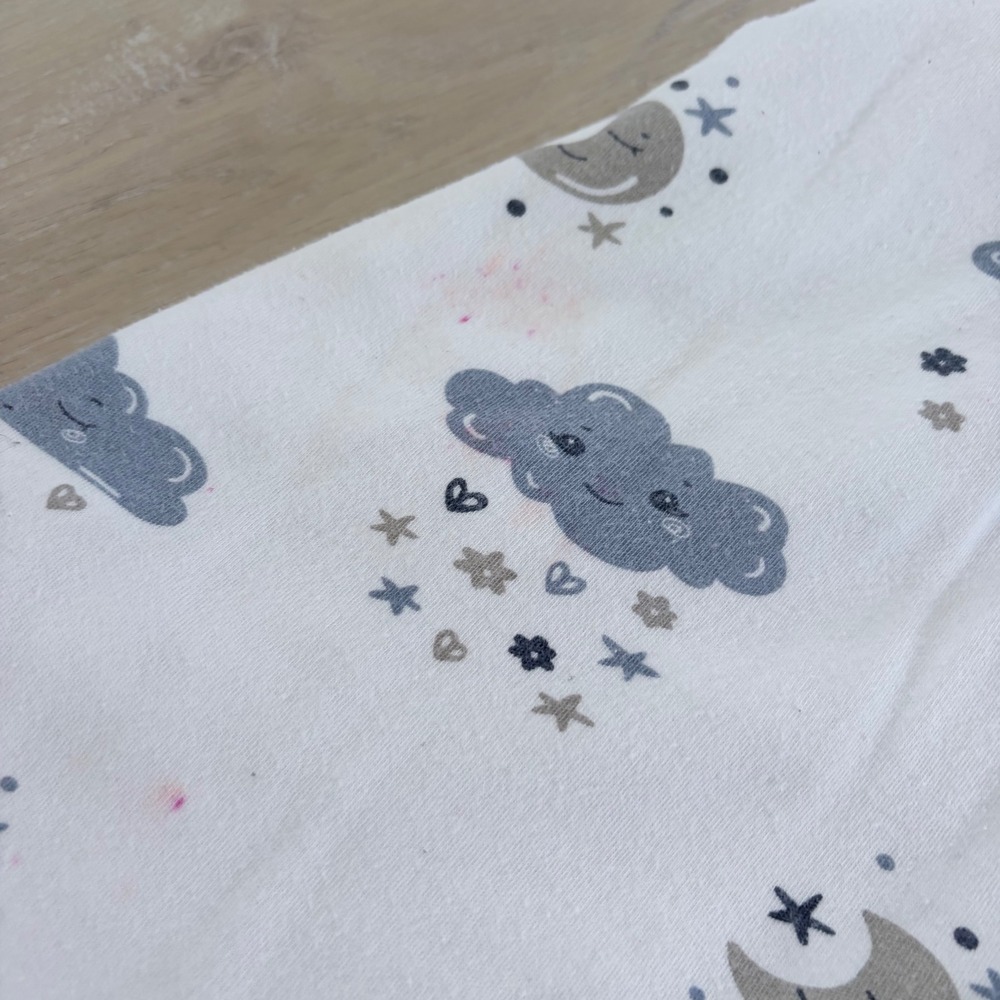 Yoefoss Baby Sleep Sack 6-12 Months Blue Cloud Moon Minky Lined SS-M-006-M - Picture 9 of 11